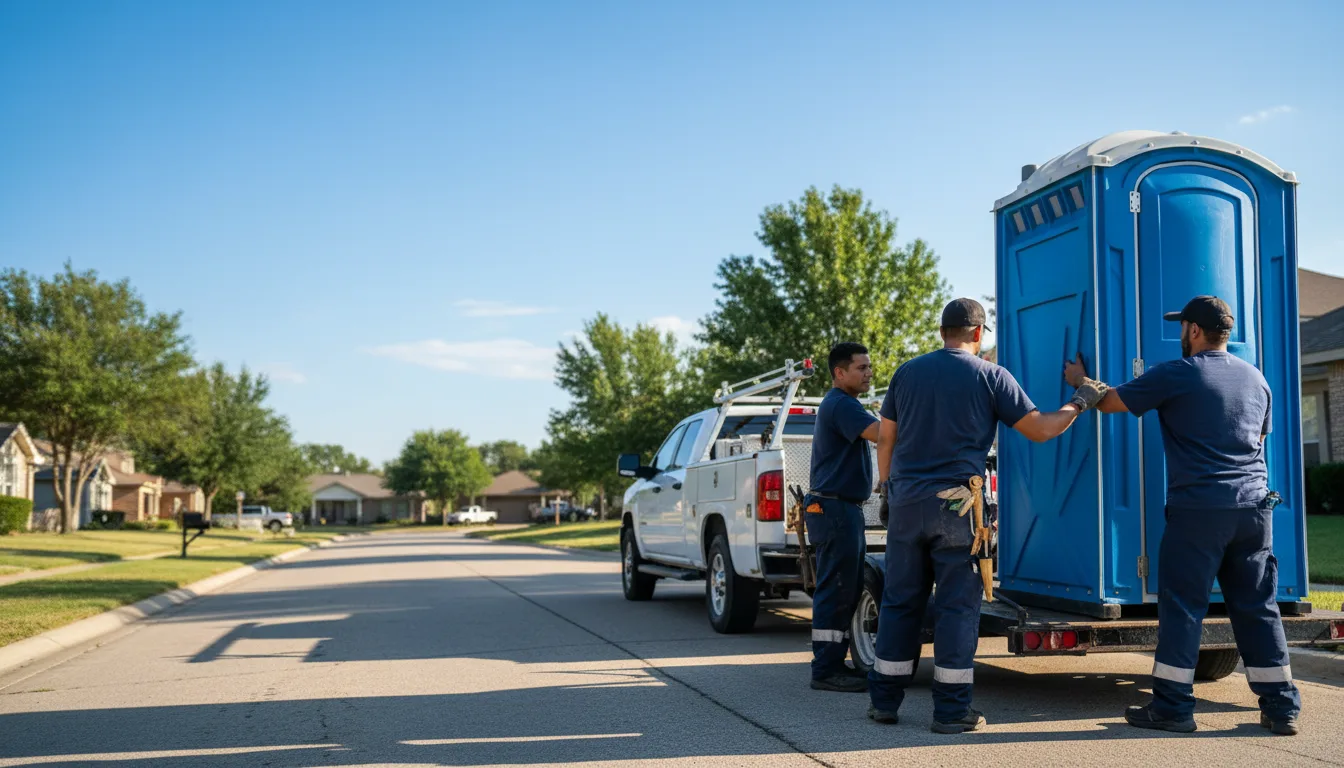 Portable Toilet Rental in New Trenton, IN near me